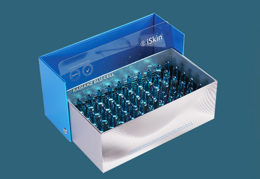 ISkin Radianz Blu Cell With NAD+ Glutathione Injections 50 Sessions