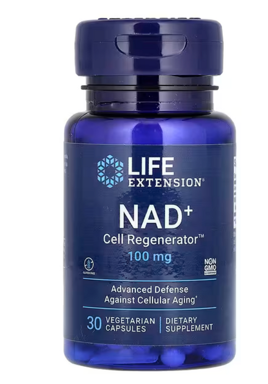 Life Extension, NAD+ Cell Regenerator, 100 mg, 30 Vegetarian Capsules
