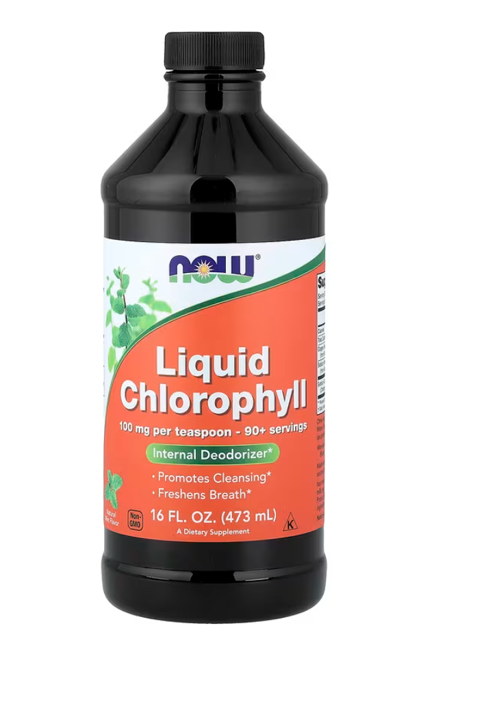 NOW Foods, Liquid Chlorophyll, Mint , 16 fl oz (473 ml)