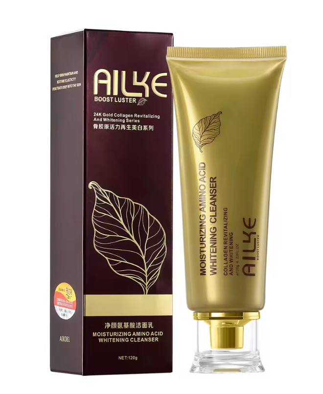 AILKE Amino Acid Whitening Facial Cleanser-120g