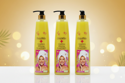 Gluta White + Glutathione Whitening Shower Bath 1 Litre (1000ml)