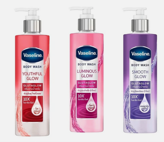 Vaseline Gluta-Glow Shower Gel-425ml-Thailand Import (3 types)