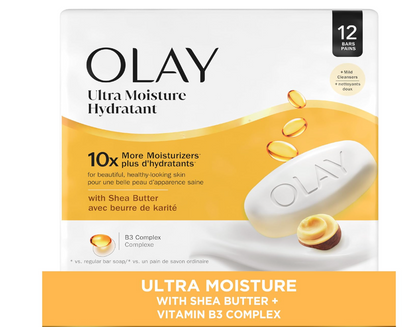 Olay Beauty Bar-For All Skin Types (4 BARS)