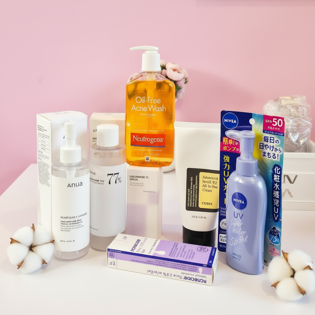 Clear Balance Day & Night Acne Treatment System (8-items)