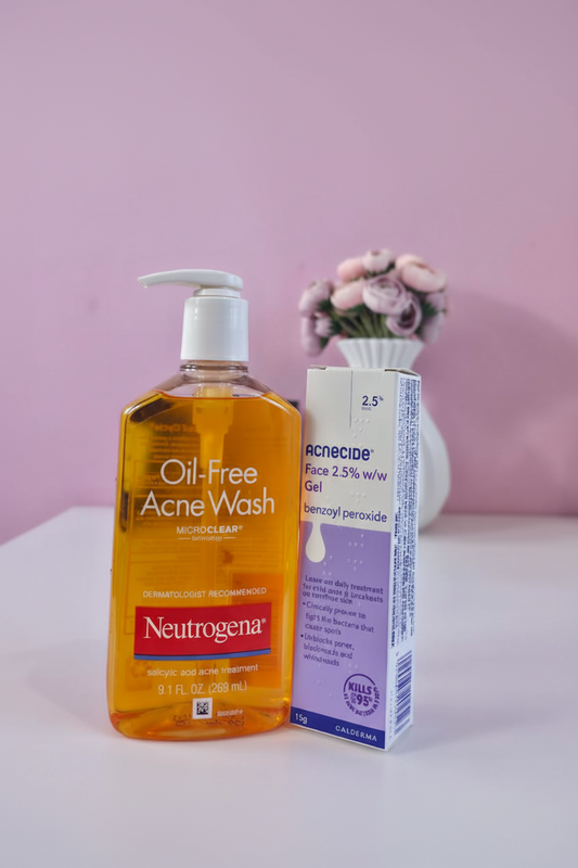 PoreClear BHA + Benzoyl Peroxide Acne Treatment System