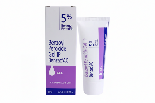 BENZAC benzoyl peroxide gel for acne (Variations) 30g