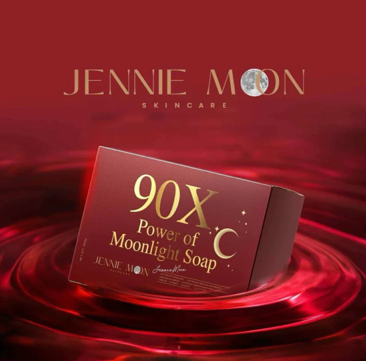 Jennie Moon 90X Power of Moonlight Soap-Thailand Import