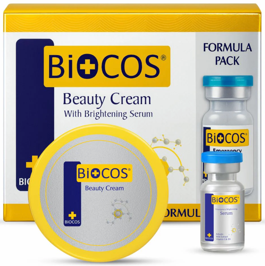 Biocos Beauty Formula Pack (Beauty Cream + Serum + Soap)