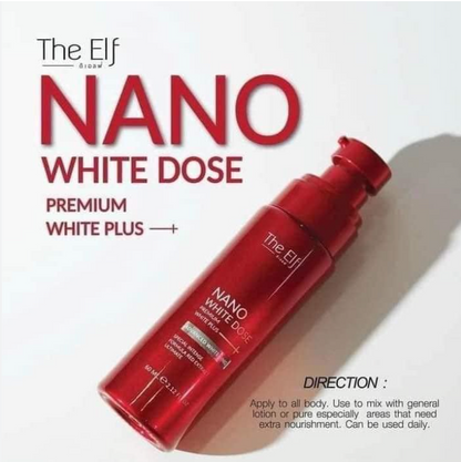 The Elf Nano white dose premium white plus serum 60ml