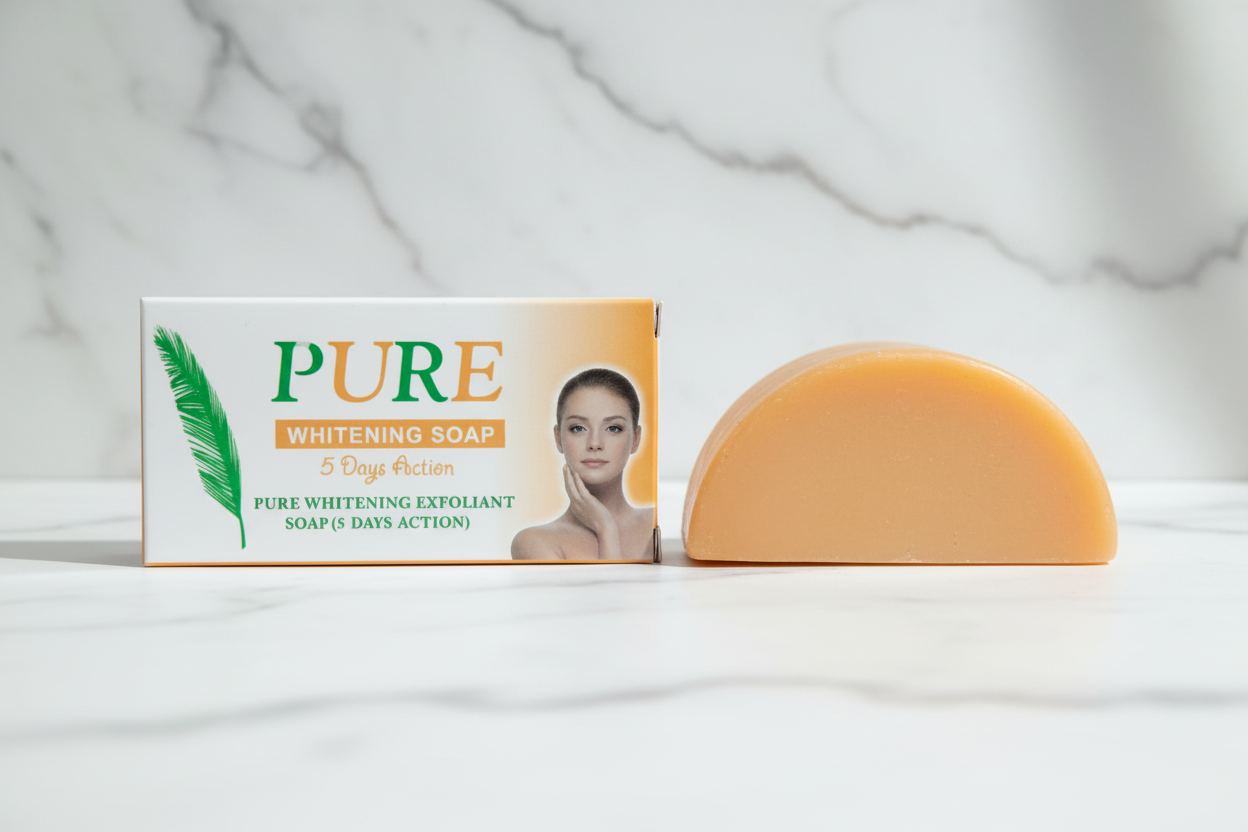 Pure Whitening Soap 5 Days Action