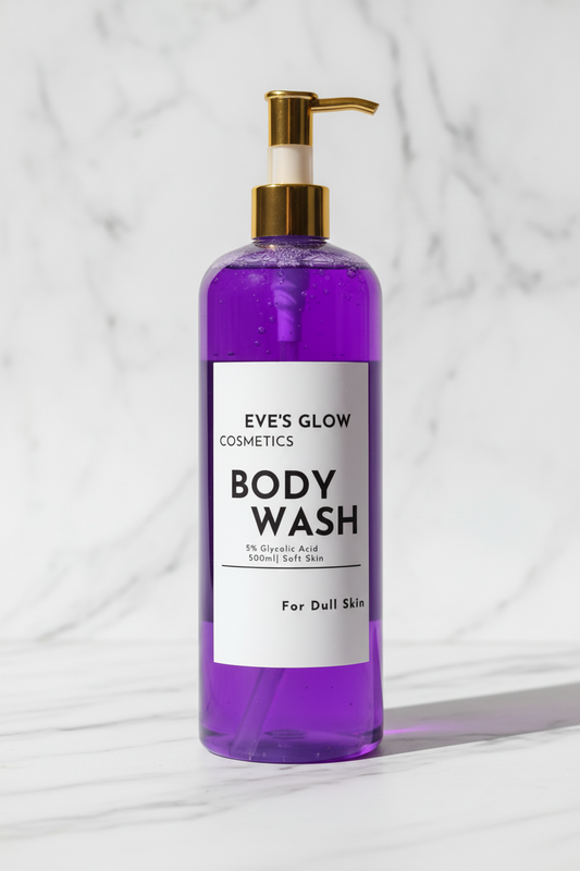 Eve's Glow 5% Glycolic Body Wash 500ml