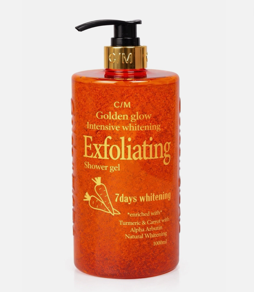 Golden Glow Intensive Whitening Exfoliating Shower Gel