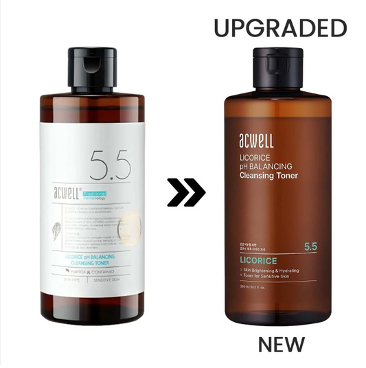 ACWELL - 5.5 Licorice pH Balancing Cleansing Toner - 300ml (Korea)