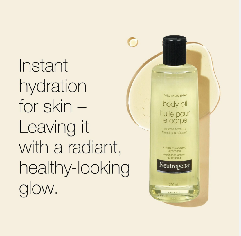 Neutrogena Sesame Oil – 250ml (USA Import)