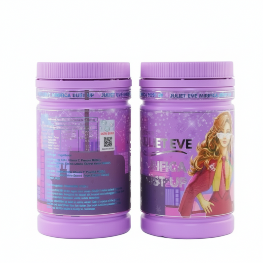 JULIET EVE MIRIFICA BUST UP BY SATIN SKINZ ANTI AGING SUPPLEMENT FOR WOMEN.