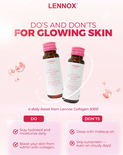 Lennox Collagen 5000 Botanical Beverage 20’s x 50ml – For Youthful, Radiant Skin