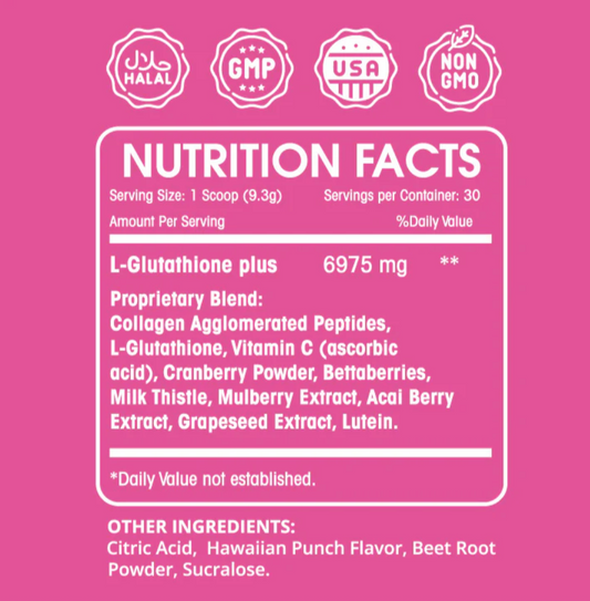 Earth's Creation Gluta Glow- USA IMPORT