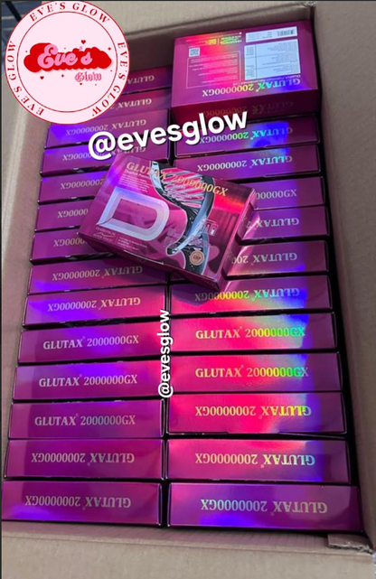 GLUTAX 20000000GX 60 CAPSULES-Whitening-Glutathione-Very Strong