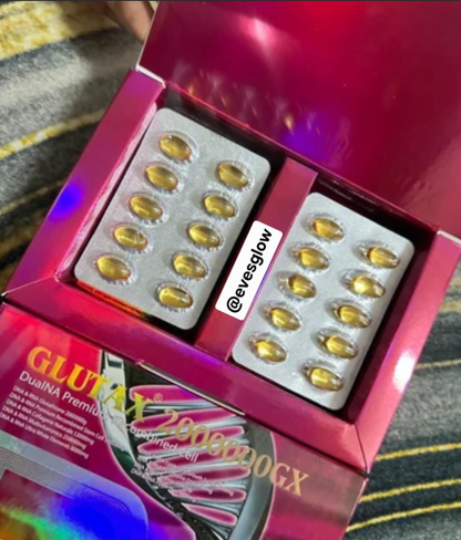 GLUTAX 20000000GX 60 CAPSULES-Whitening-Glutathione-Very Strong