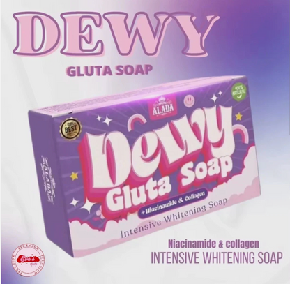 ALADA DEWY GLUTA with NIACINAMIDE and COLLAGEN Whitening soap-THAILAND IMPORT