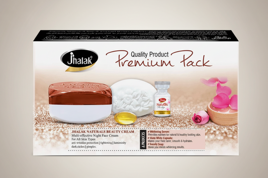 Jhalak premium pack 4 in 1 Whitening face cream