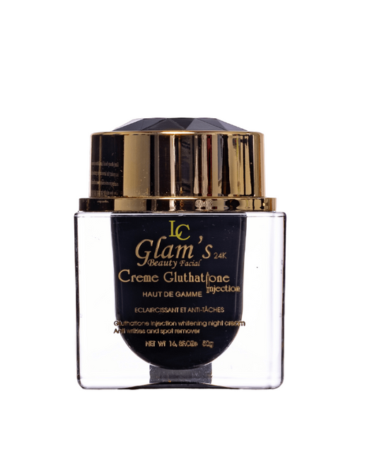 GLAM'S BEAUTY 24K GLUTATHIONE INJECTION-WHITENING FACE CREAM
