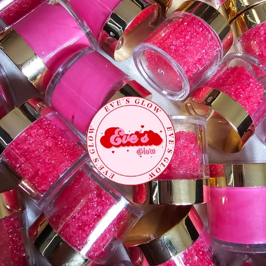 Eve's Glow Pink Lips Lightening balm 10g + Lips Scrub 10g