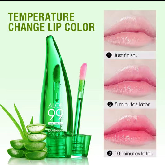 Aloe Vera Moisturising Colour Changing Lip Gloss