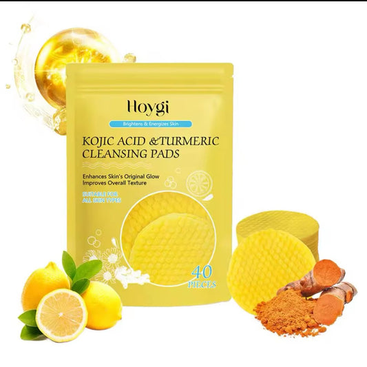Kojic Acid & Turmeric Cleansing Pads