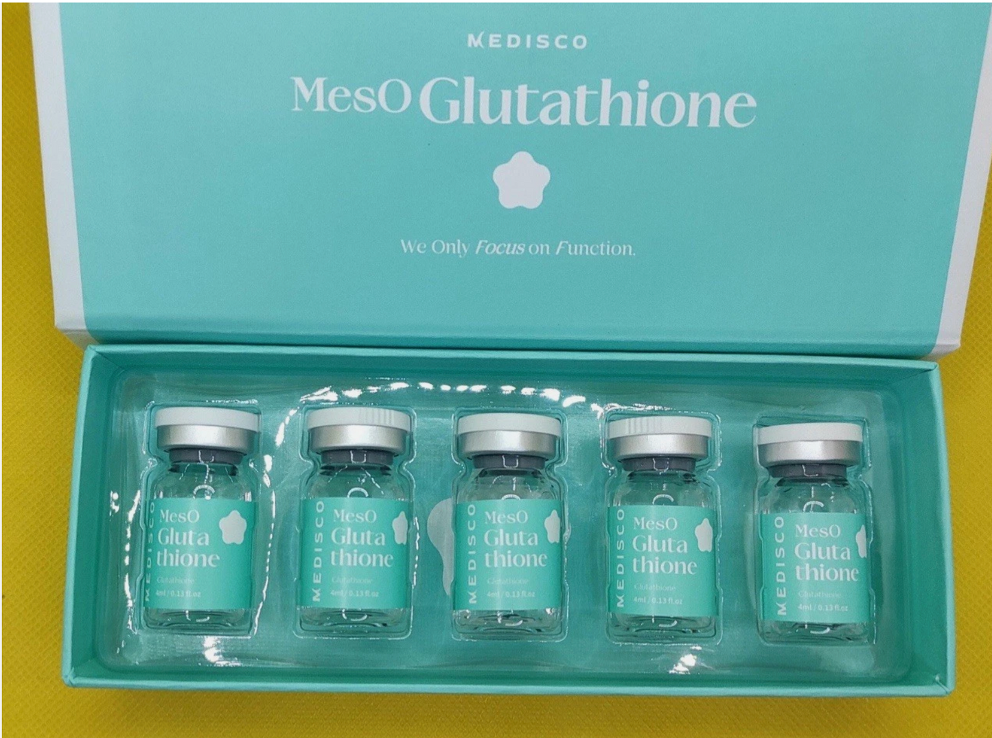 Medisco MesO Glutathione / booster serum for microneedling and mesotherapy applications 5 x 4 ml