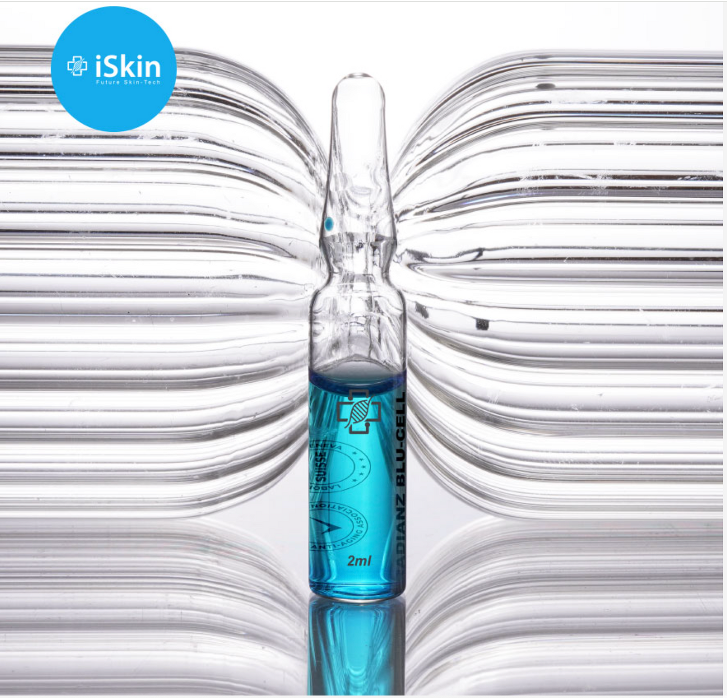 ISkin Radianz Blu Cell With NAD+ Glutathione Injections 50 Sessions