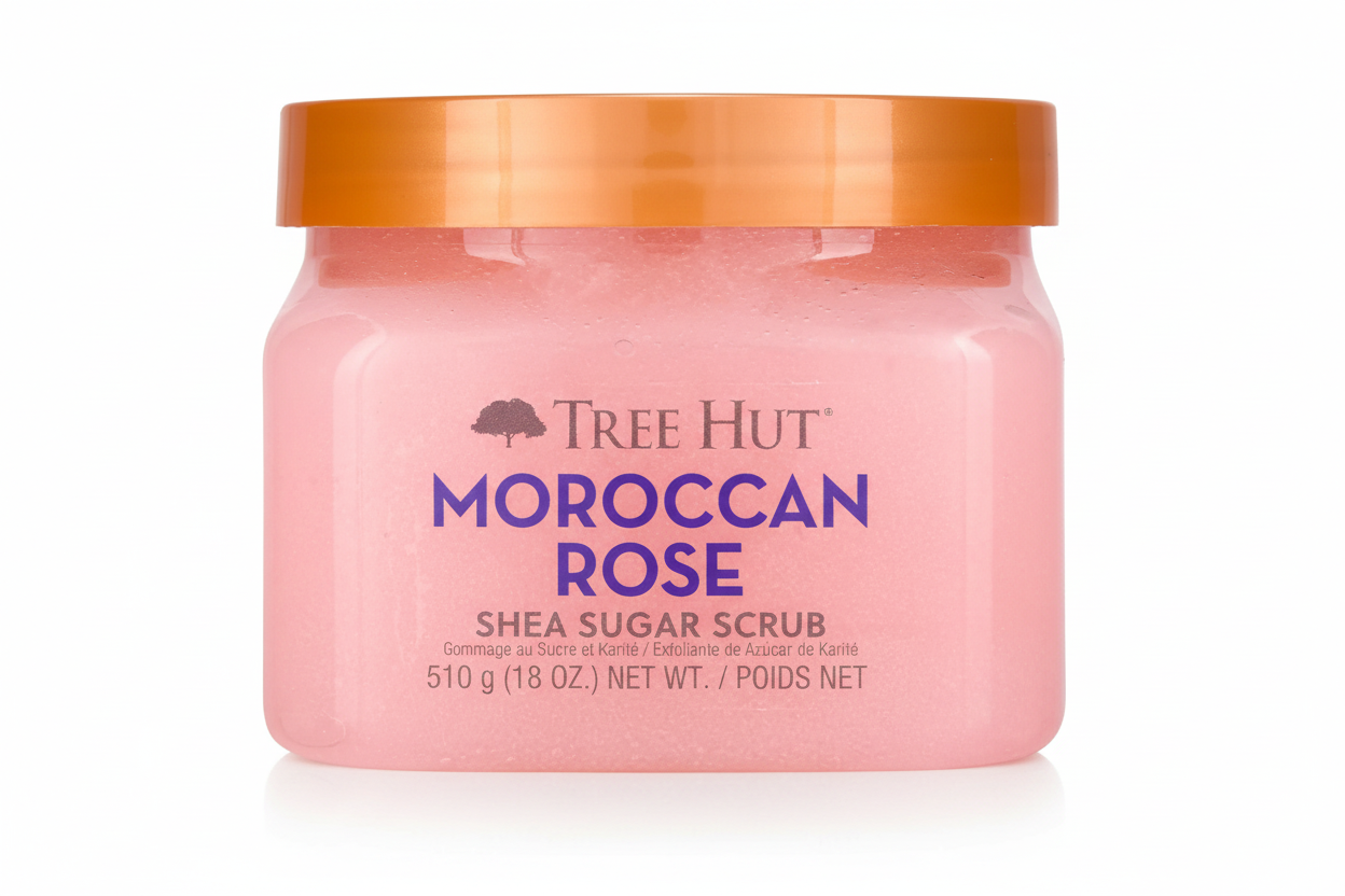 Tree Hut Shea Sugar Scrub Moroccan Rose, 510g