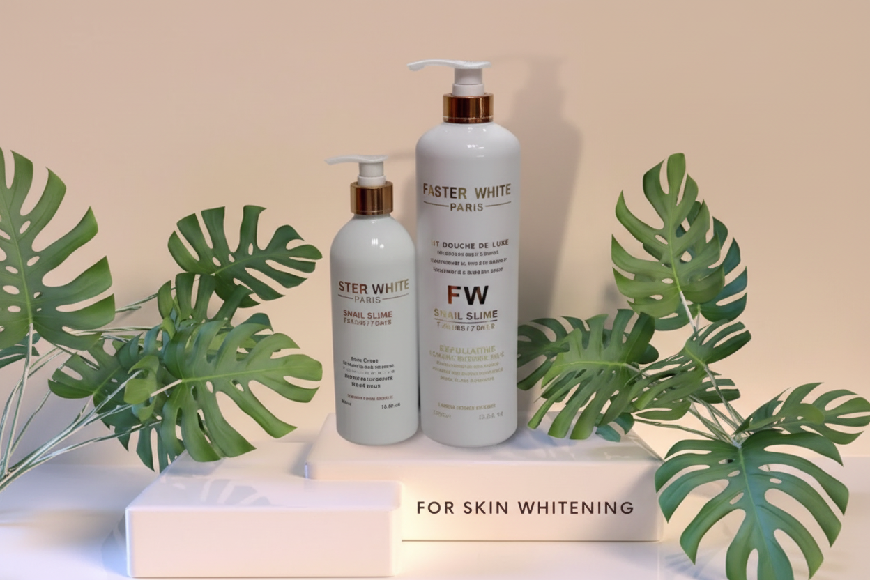 Faster White Snail Slime Super Lotion And Shower Gel