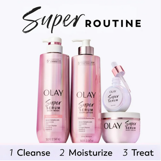 Olay Super Serum Body Lotion-Moisturizing Body Lotion for Dry Skin with Super Serum Complex to Slow Visible Signs of Aging