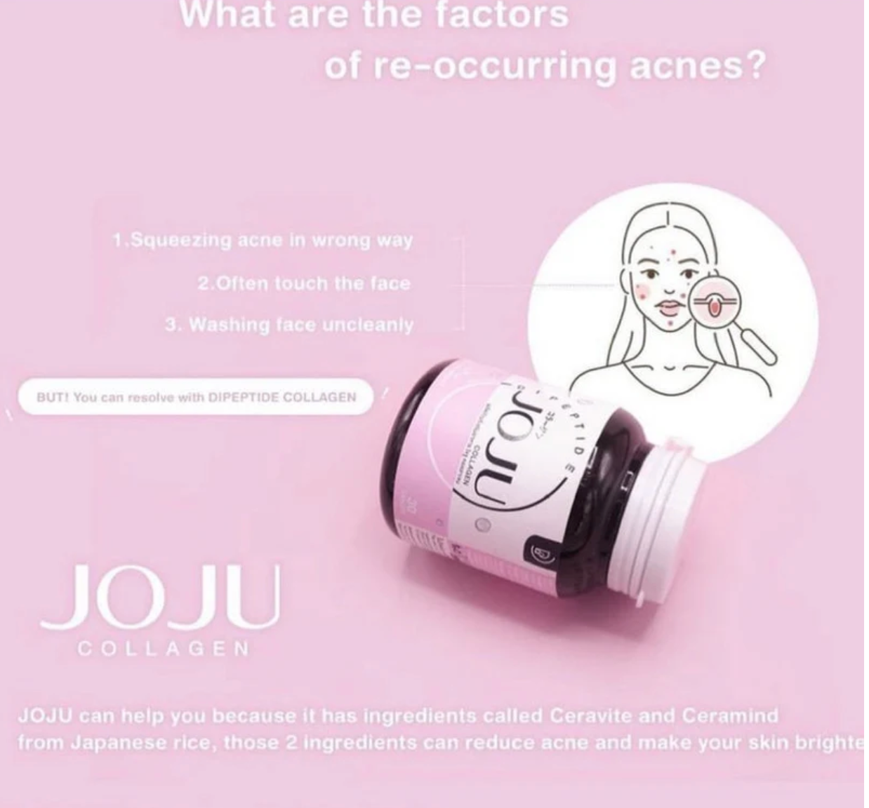 Joju Collagen Premium Dipeptide 30 Tablet