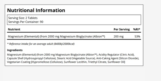 NOW FOODS Magnesium Glycinate-90 days supply