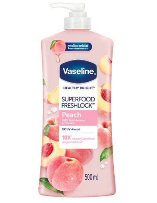 VASELINE HEALTHY BRIGHT SUPERFOOD FRESHLOCK BODY LOTION-500ml