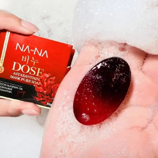 NAWANNA DOSE Astaxanthin Mask Pure Soap-Thailand Import