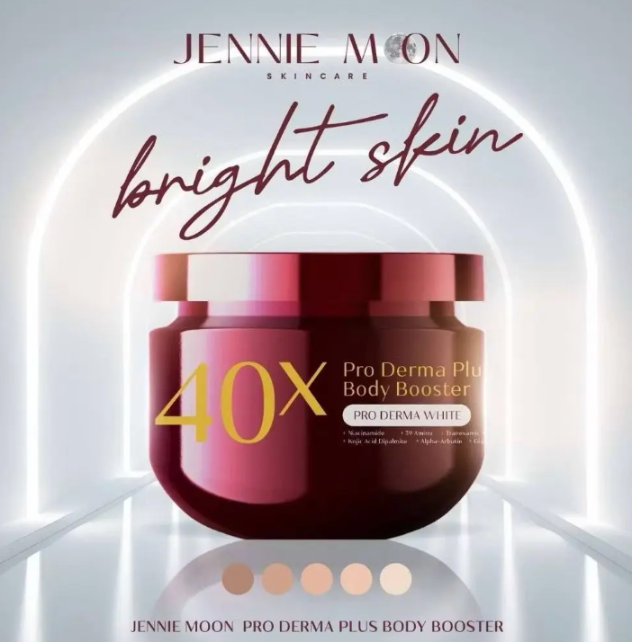 JENNIE Moon pro derma plus body-Booster 40X Active ingredients whitening complex