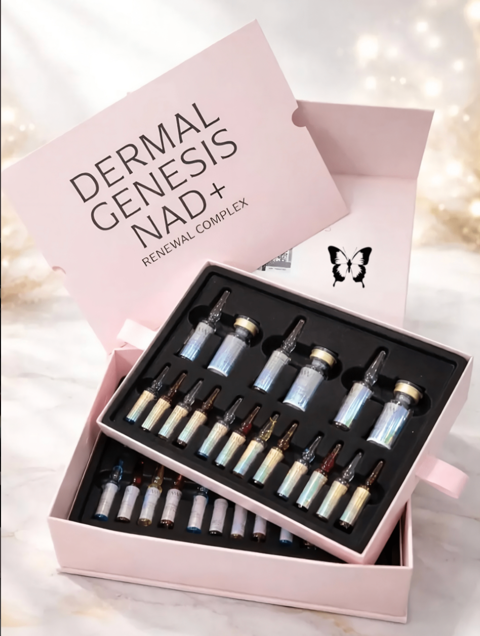 Dermal Genesis NAD+ Complex Glutathione Lyophilized Powder For Skin Whitening