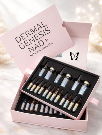 Dermal Genesis NAD+ Complex Glutathione Lyophilized Powder For Skin Whitening