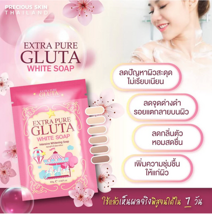 Precious Skin Extra Pure White Intensive Whitening Gluta Soap