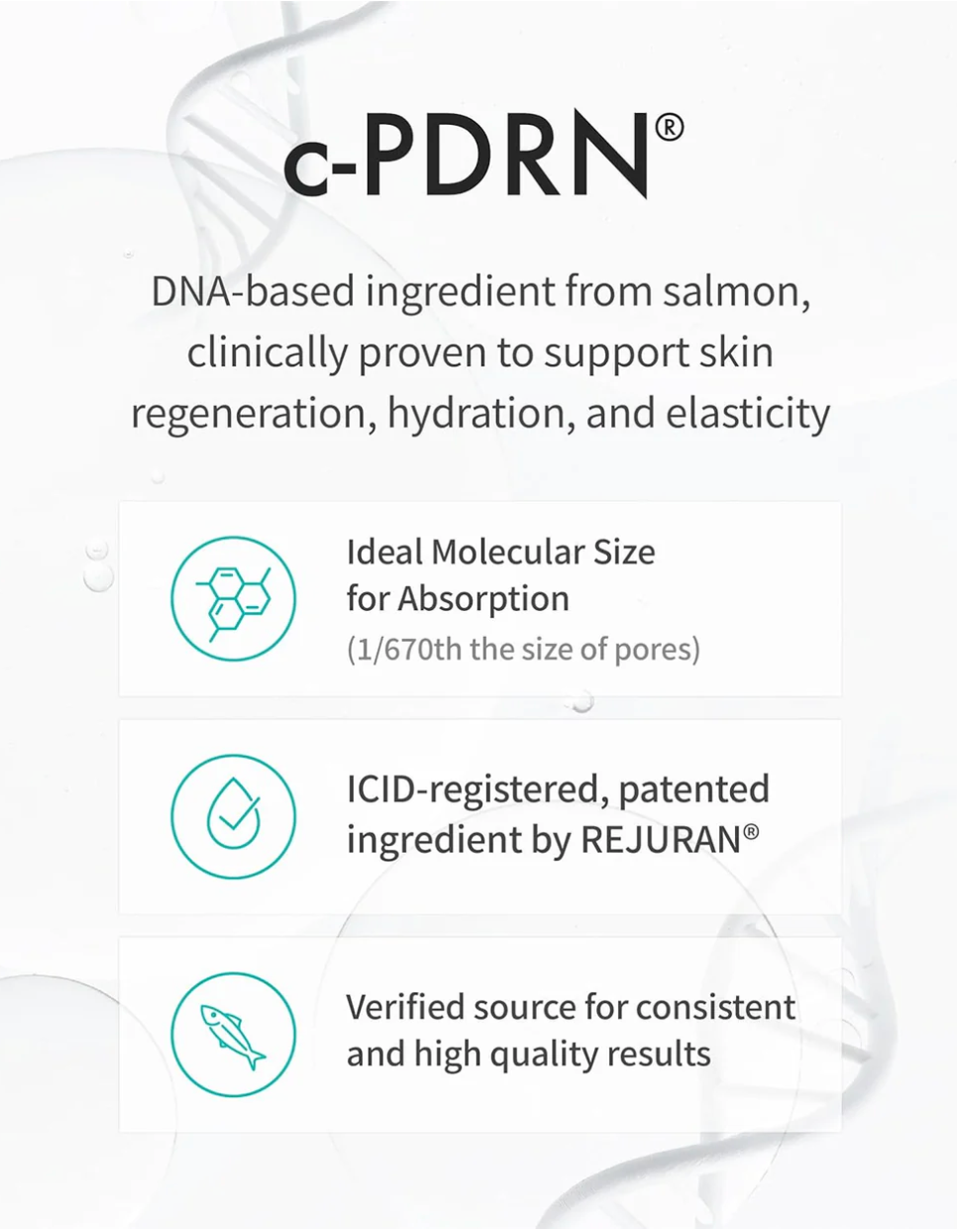 Rejuran Skin Protection c-PDRN® Hydrating and Soothing Facial Sheet Mask 5pk