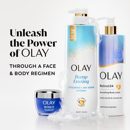 Olay Bump Erasing Exfoliating Body Wash with AHA Serum Complex 591ml