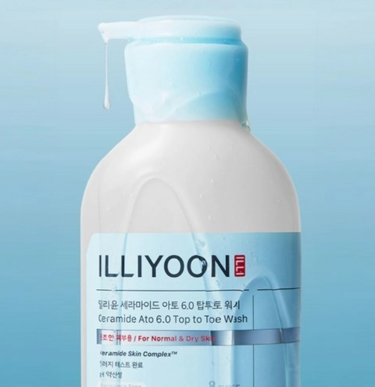 Illiyoon Ceramide Ato 6.0 Top to Toe Wash, 500ml