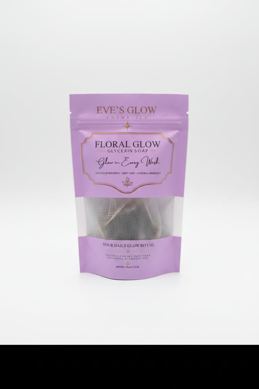 Glycerine Glow Floral Face Soap