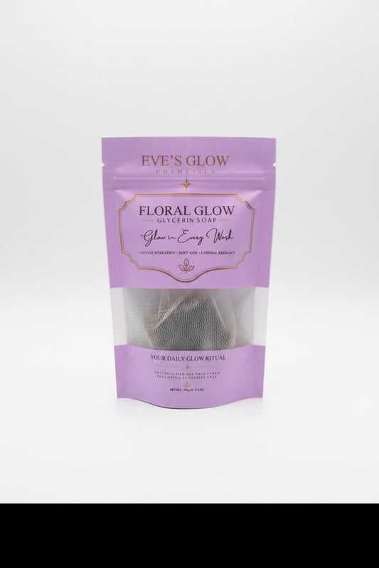Glycerine Glow Floral Face Soap