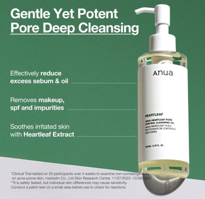 Anua Heartleaf Pore Control Cleansing Oil 200ml