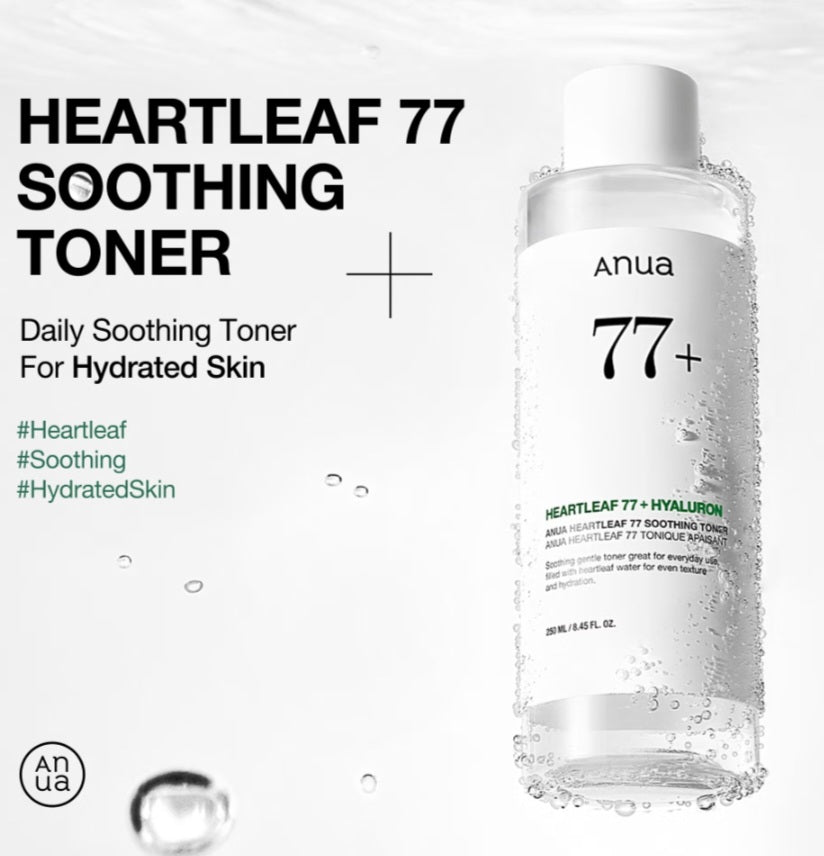 Anua Heartleaf 77% Soothing Toner 250ml